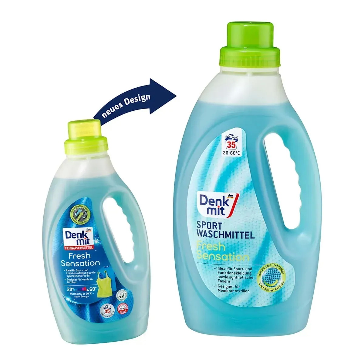 Гель для прання DenkMit Fresh Sensation для мембранної тканини 1.5 л22
